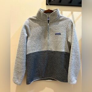 NWT Patagonia Reclaimed Fleece Pullover Women’s M | MSRP $149 | Salt Gray
